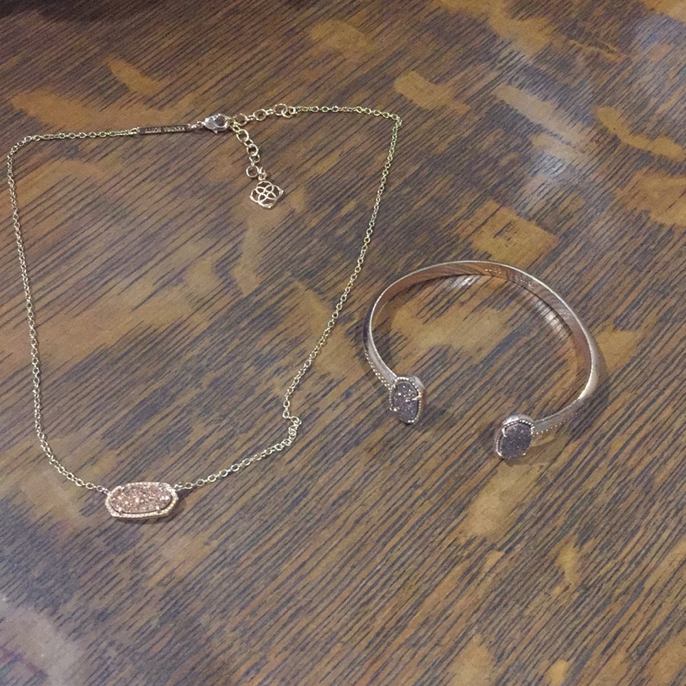 Elisa necklace and Elton Bracelet